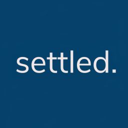 settled. logo